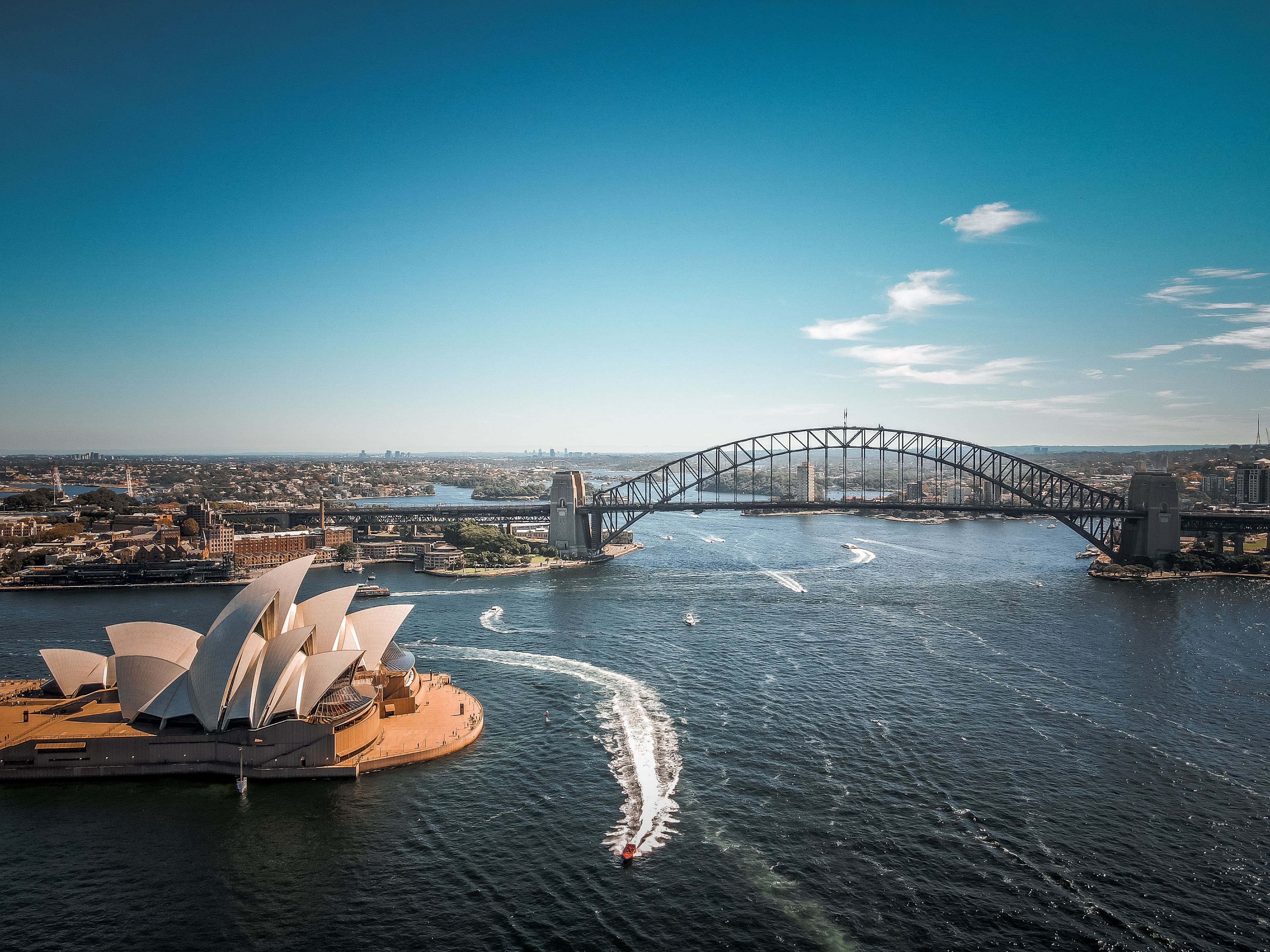 Sydney Opera House and Harbour Bridge