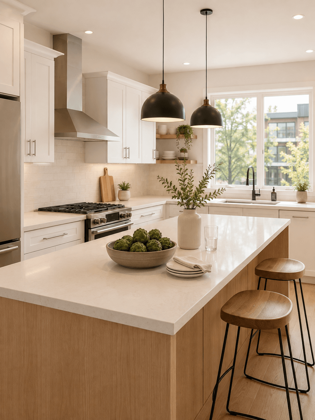 Kitchen — finished property