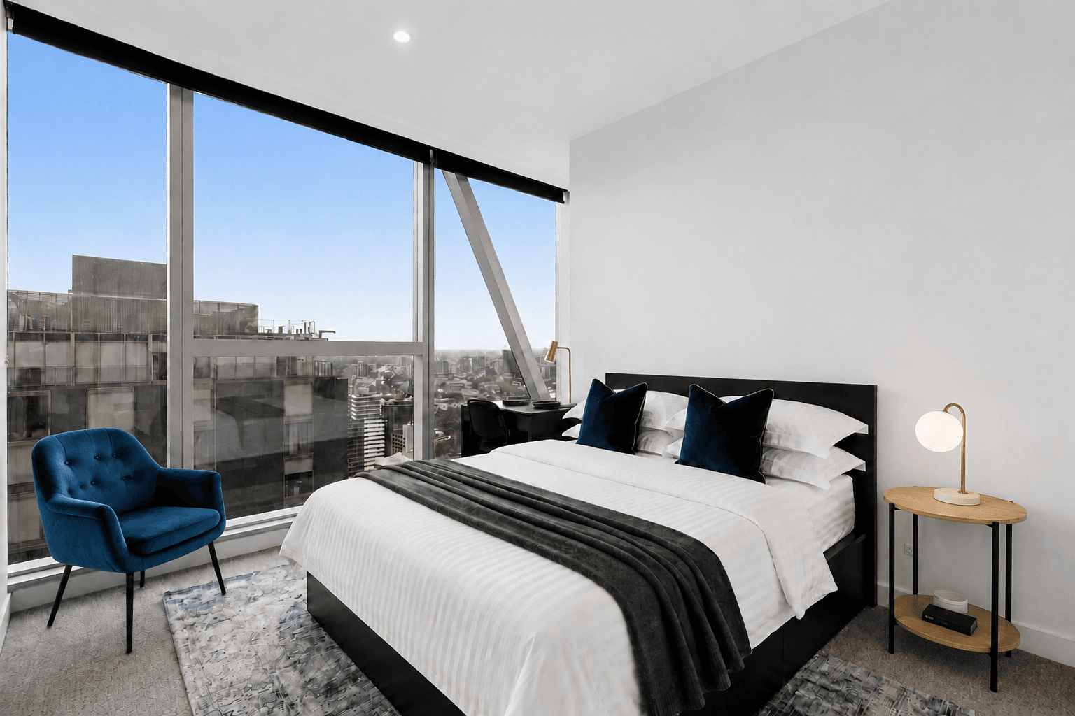 Short-stay apartment interior